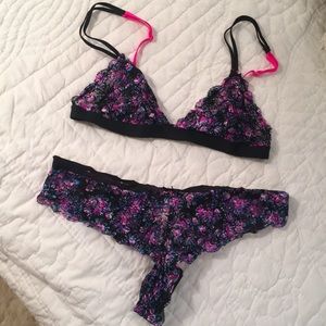 PINK Victoria’s Secret Lingerie Set